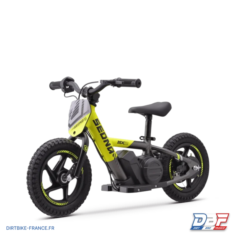 Draisienne électrique sedna mx 12″ Jaune, Dirt Bike France - Photo N°6