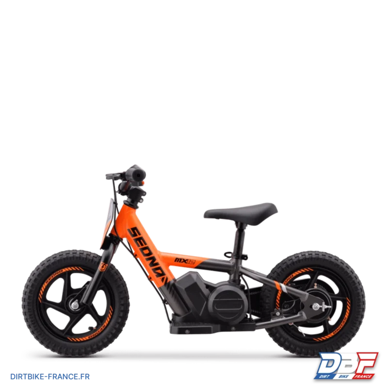 Draisienne électrique sedna mx 12″ Orange, Dirt Bike France - Photo N°5