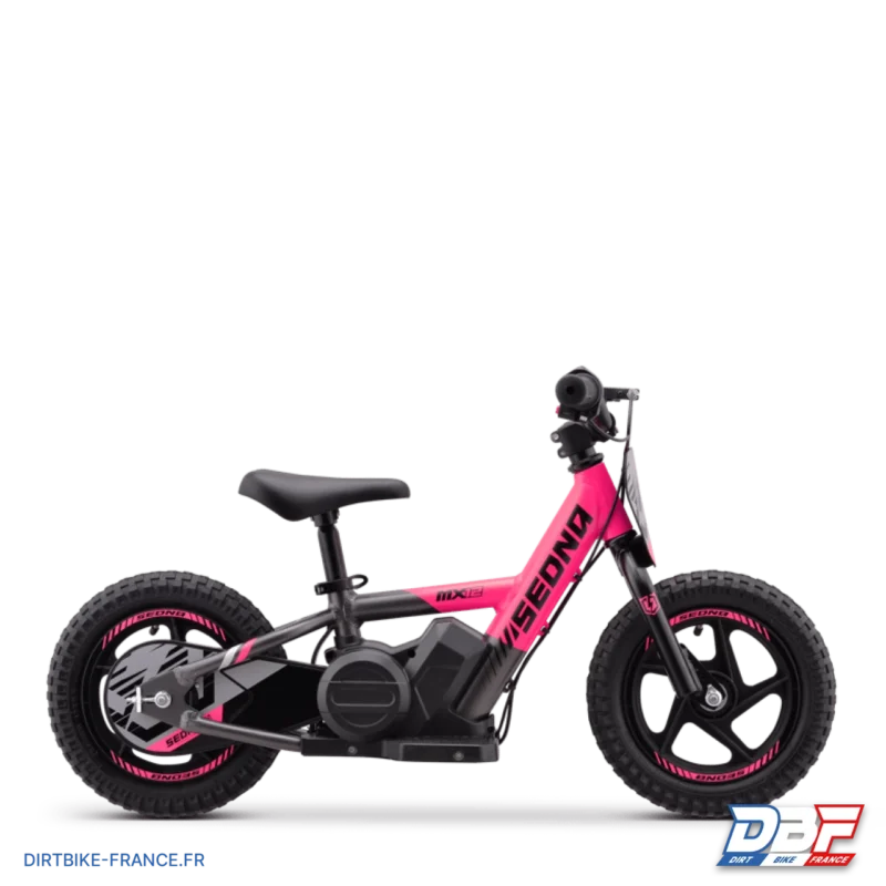 Draisienne électrique sedna mx 12″ Rose, Dirt Bike France - Photo N°1