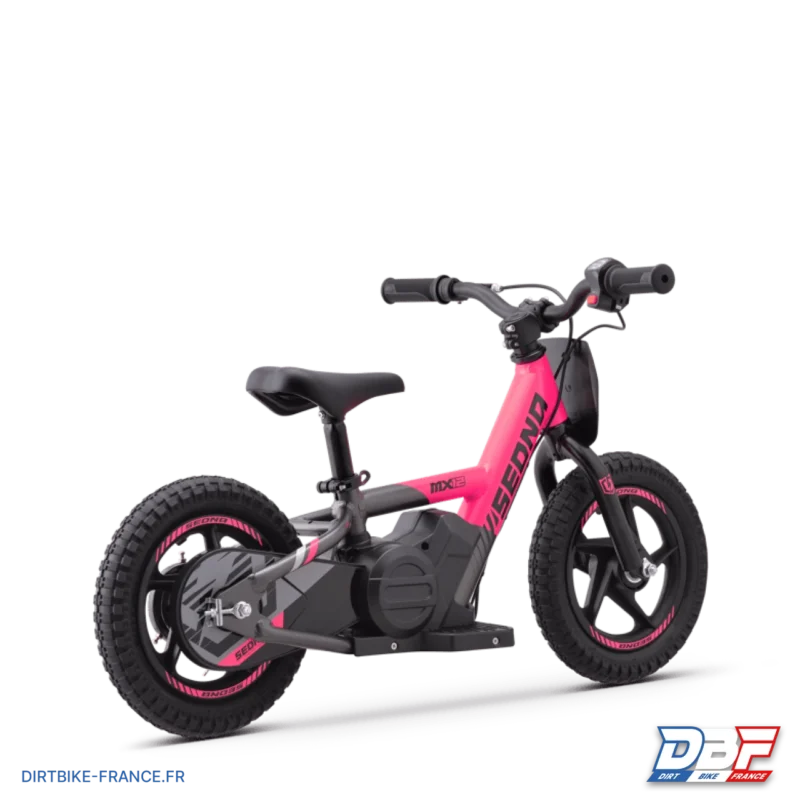 Draisienne électrique sedna mx 12″ Rose, Dirt Bike France - Photo N°2