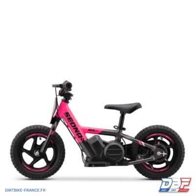 Draisienne électrique sedna mx 12" Rose, photo 5 sur Dirt Bike France