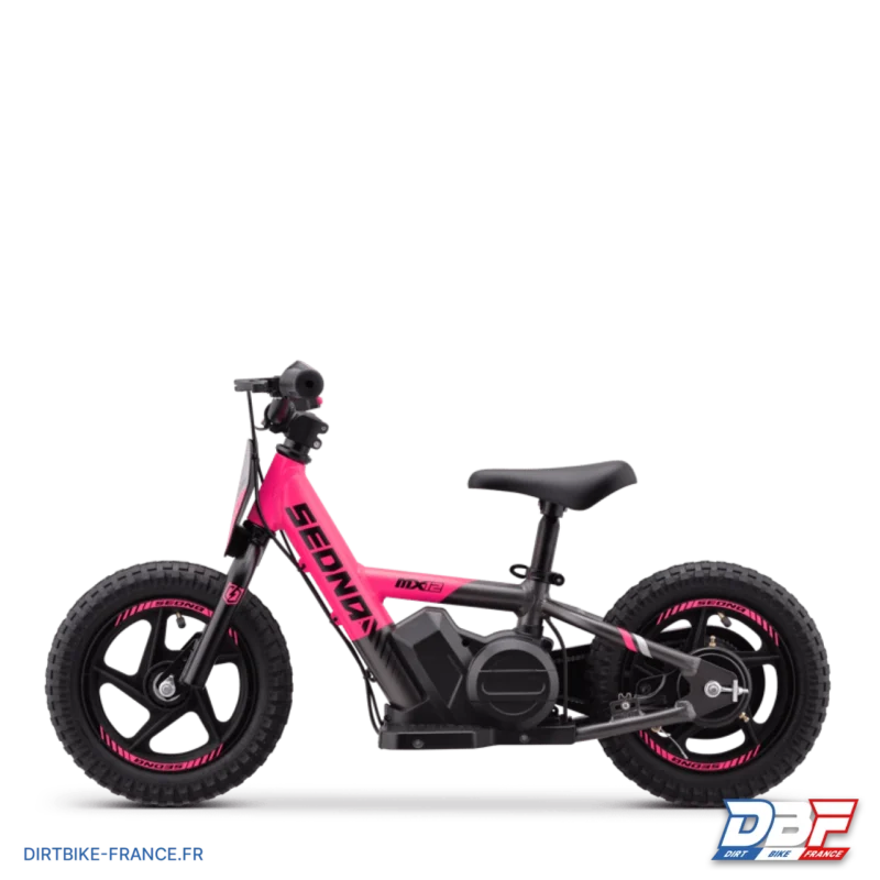 Draisienne électrique sedna mx 12″ Rose, Dirt Bike France - Photo N°5