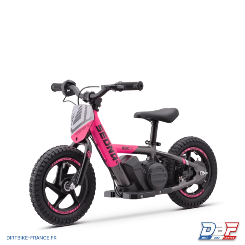 Draisienne électrique sedna mx 12″ Rose, Dirt Bike France - Photo N°6