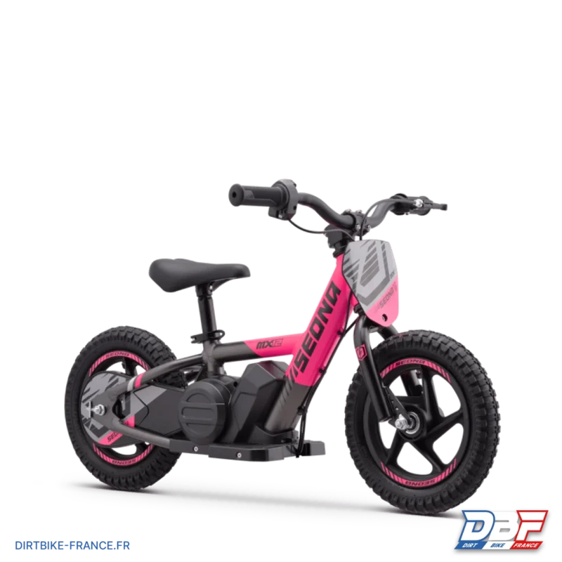 Draisienne électrique sedna mx 12″ Rose, Dirt Bike France - Photo N°7