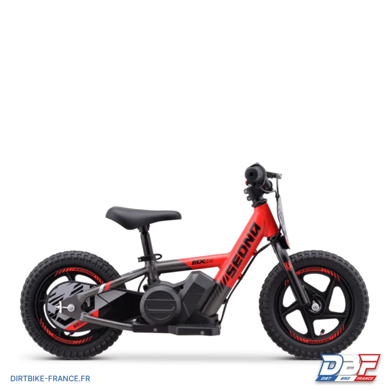 Draisienne électrique sedna mx 12″ Rouge, Dirt Bike France - Photo N°1