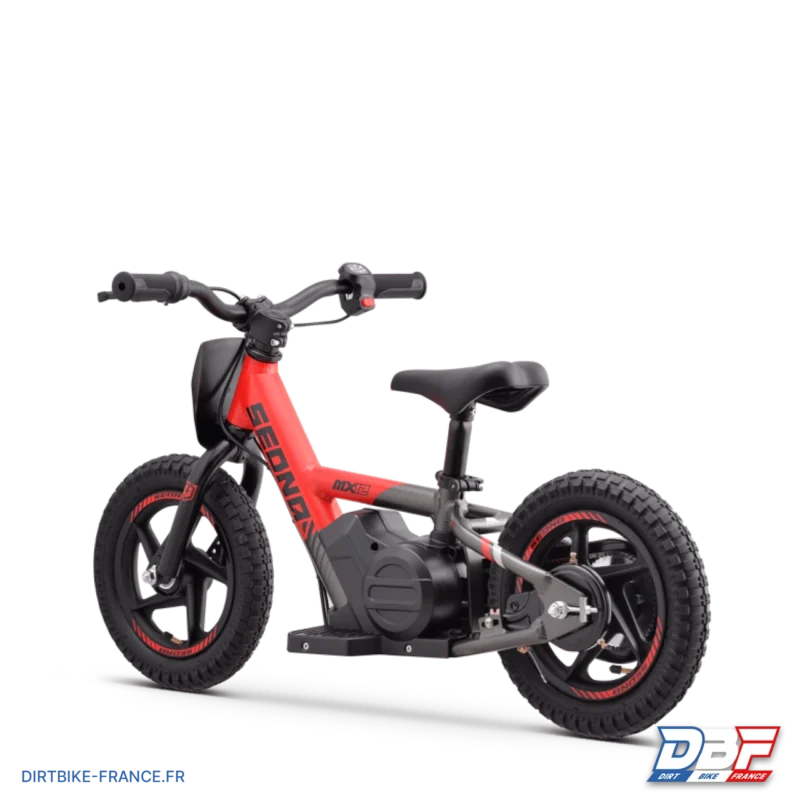 Draisienne électrique sedna mx 12″ Rouge, Dirt Bike France - Photo N°4