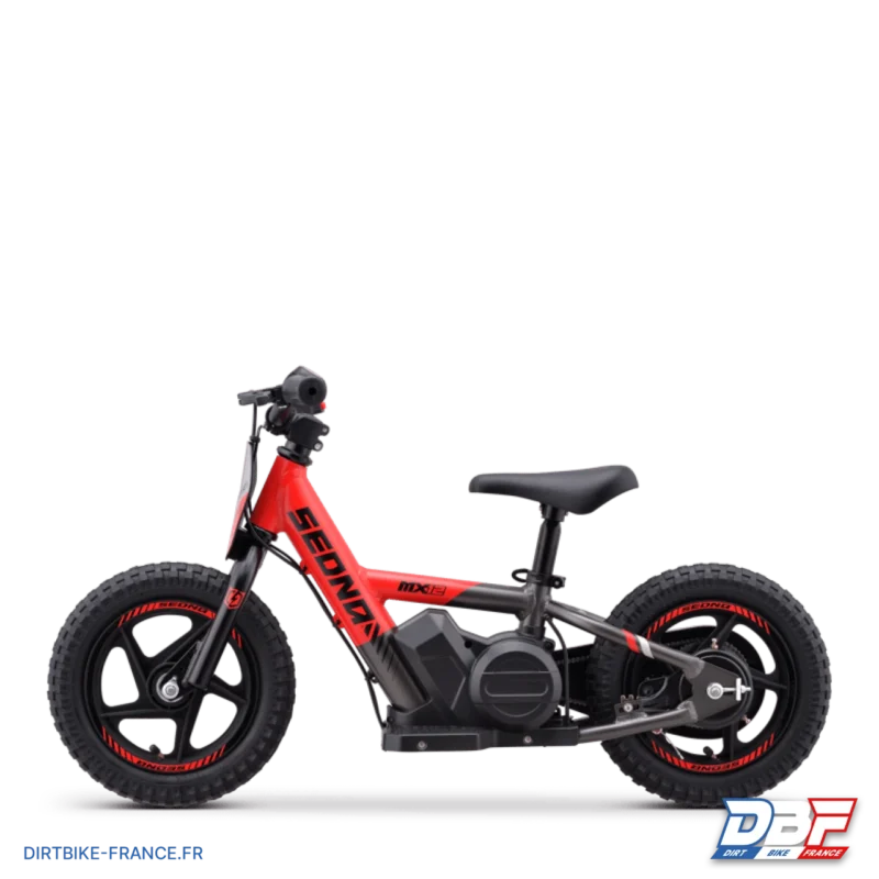 Draisienne électrique sedna mx 12″ Rouge, Dirt Bike France - Photo N°5