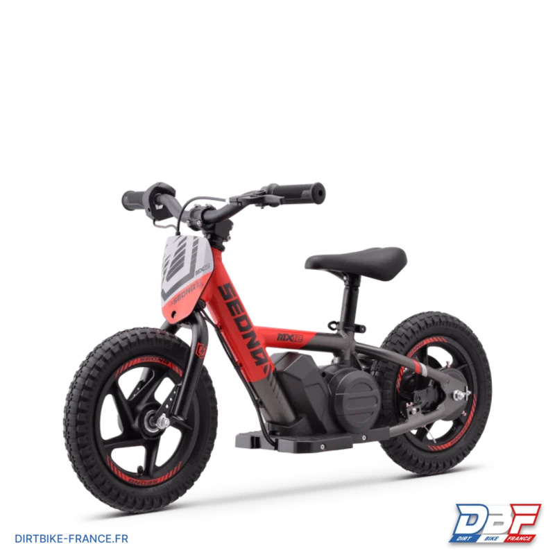 Draisienne électrique sedna mx 12″ Rouge, Dirt Bike France - Photo N°6