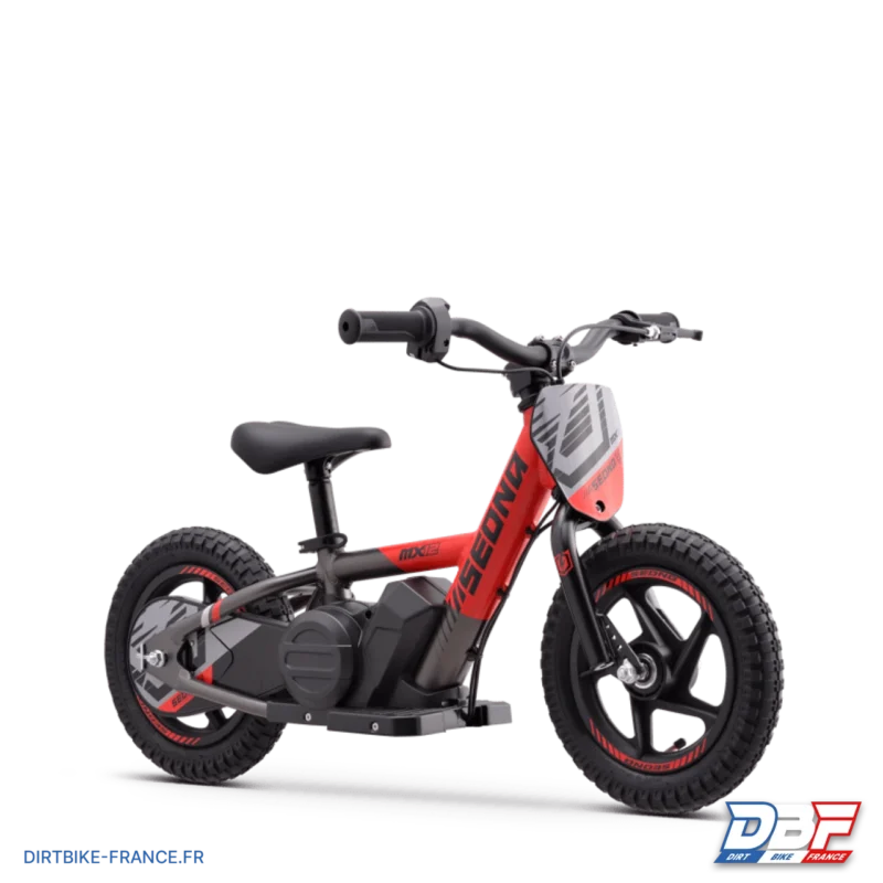 Draisienne électrique sedna mx 12″ Rouge, Dirt Bike France - Photo N°7