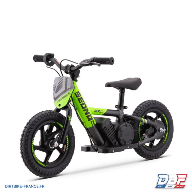 Draisienne électrique sedna mx 12″ Vert, Dirt Bike France - Photo N°6