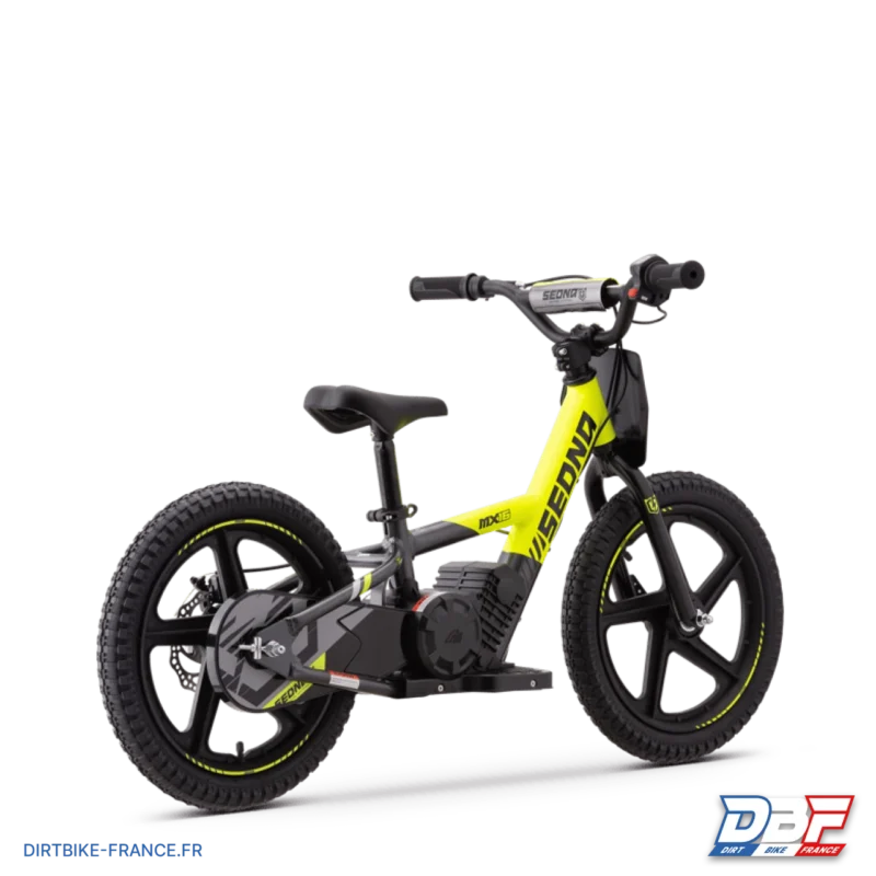 Draisienne électrique sedna mx 16″ Jaune, Dirt Bike France - Photo N°2