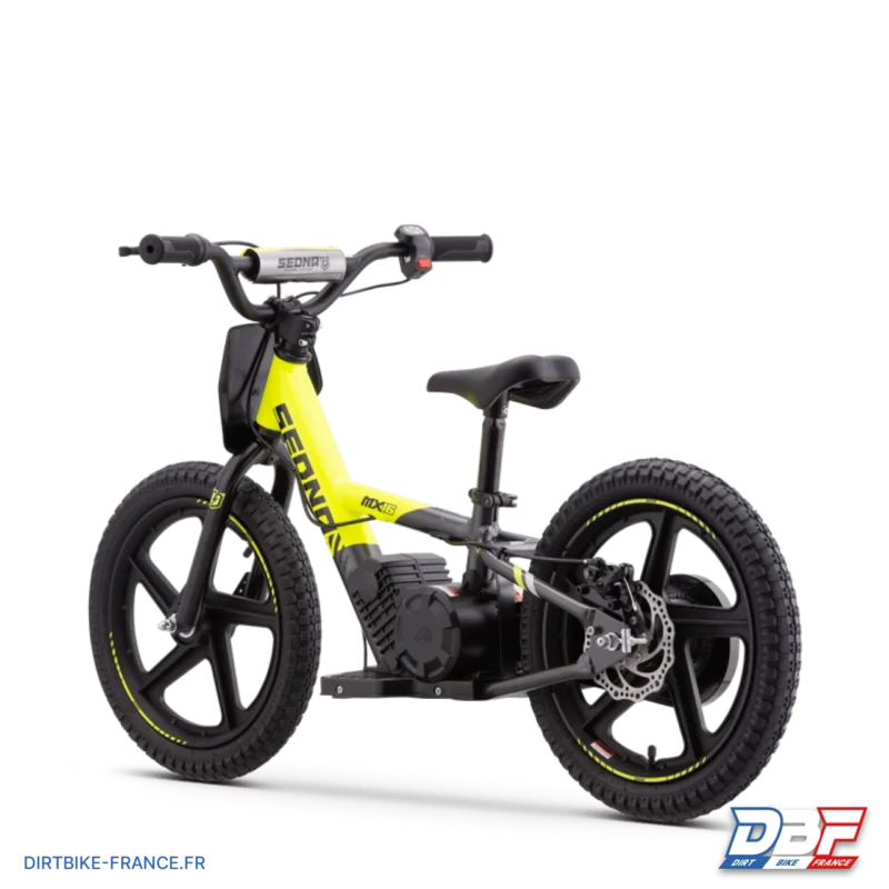 Draisienne électrique sedna mx 16″ Jaune, Dirt Bike France - Photo N°4