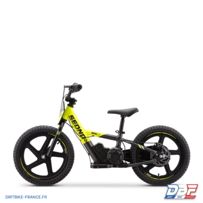 Draisienne électrique sedna mx 16" Jaune, photo 5 sur Dirt Bike France