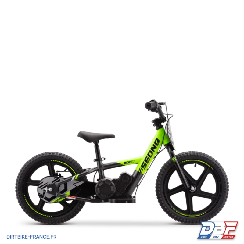 Draisienne électrique sedna mx 16″ Vert, Dirt Bike France - Photo N°1