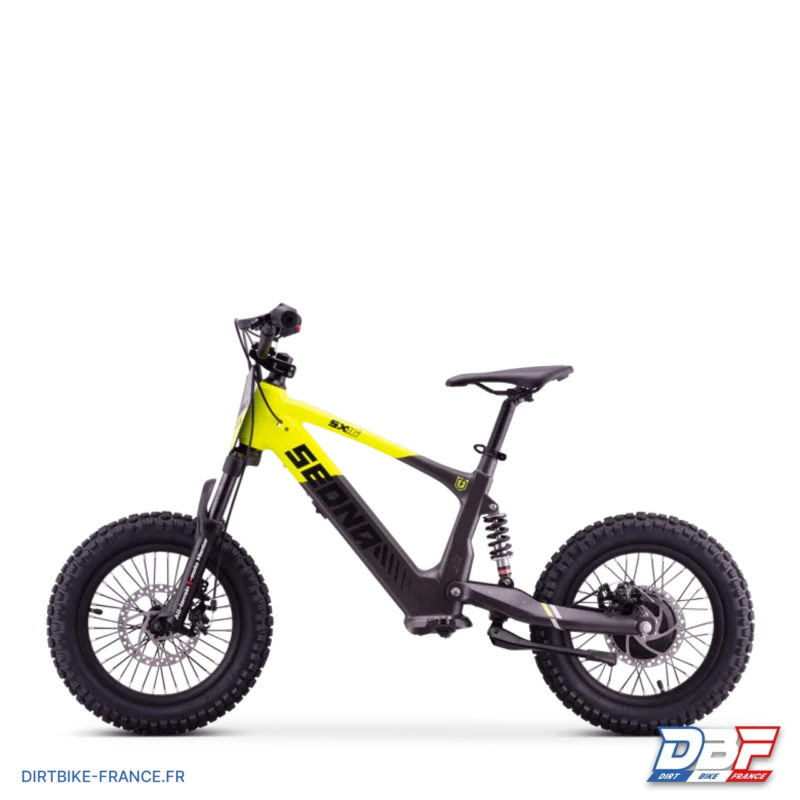 Draisienne électrique sedna sx 16″ Jaune, Dirt Bike France - Photo N°5