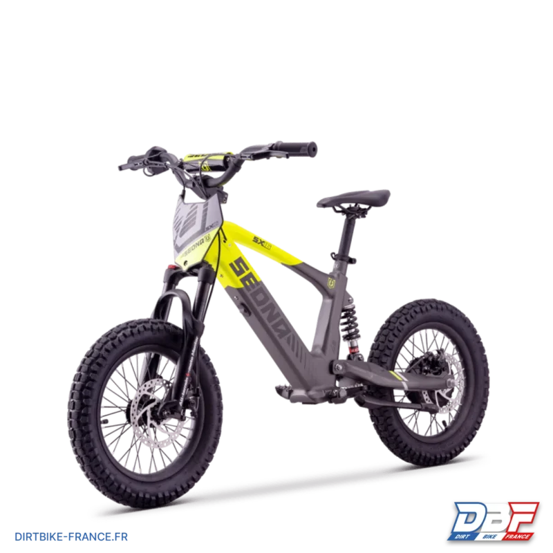 Draisienne électrique sedna sx 16″ Jaune, Dirt Bike France - Photo N°6