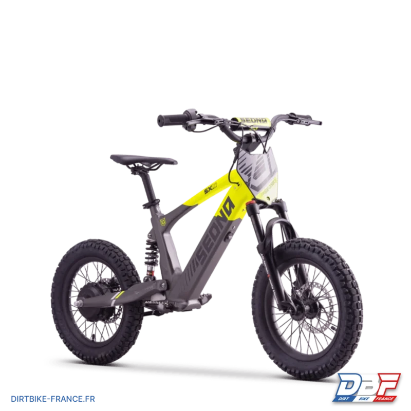 Draisienne électrique sedna sx 16″ Jaune, Dirt Bike France - Photo N°7