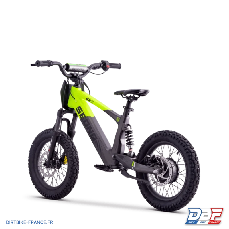 Draisienne électrique sedna sx 16″ Vert, Dirt Bike France - Photo N°4