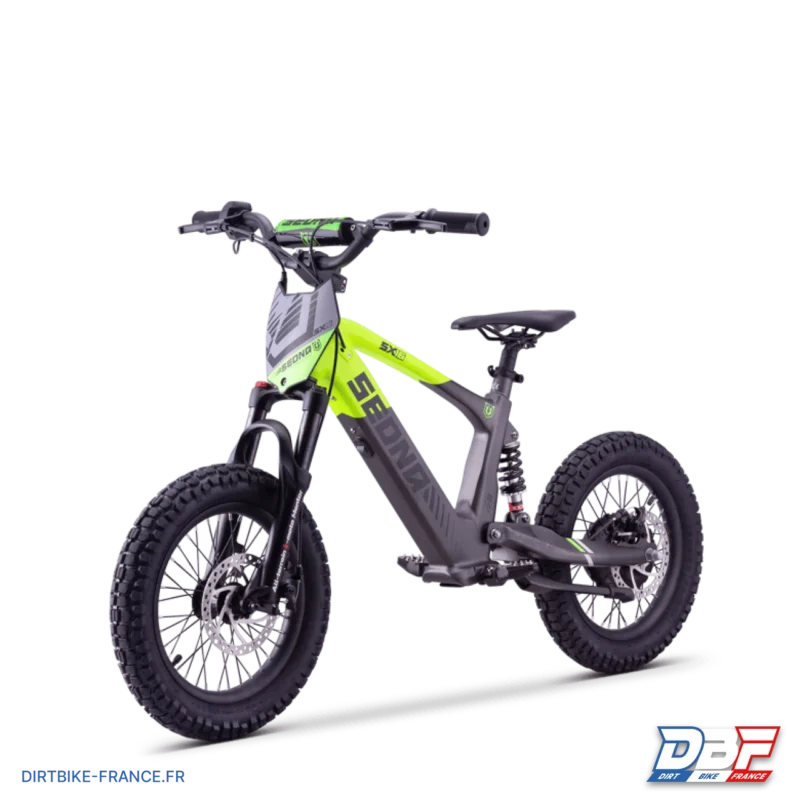 Draisienne électrique sedna sx 16″ Vert, Dirt Bike France - Photo N°5