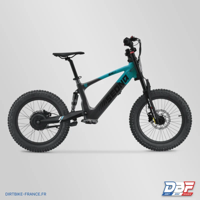 Draisienne électrique sedna sx 18″ Bleu, Dirt Bike France - Photo N°3