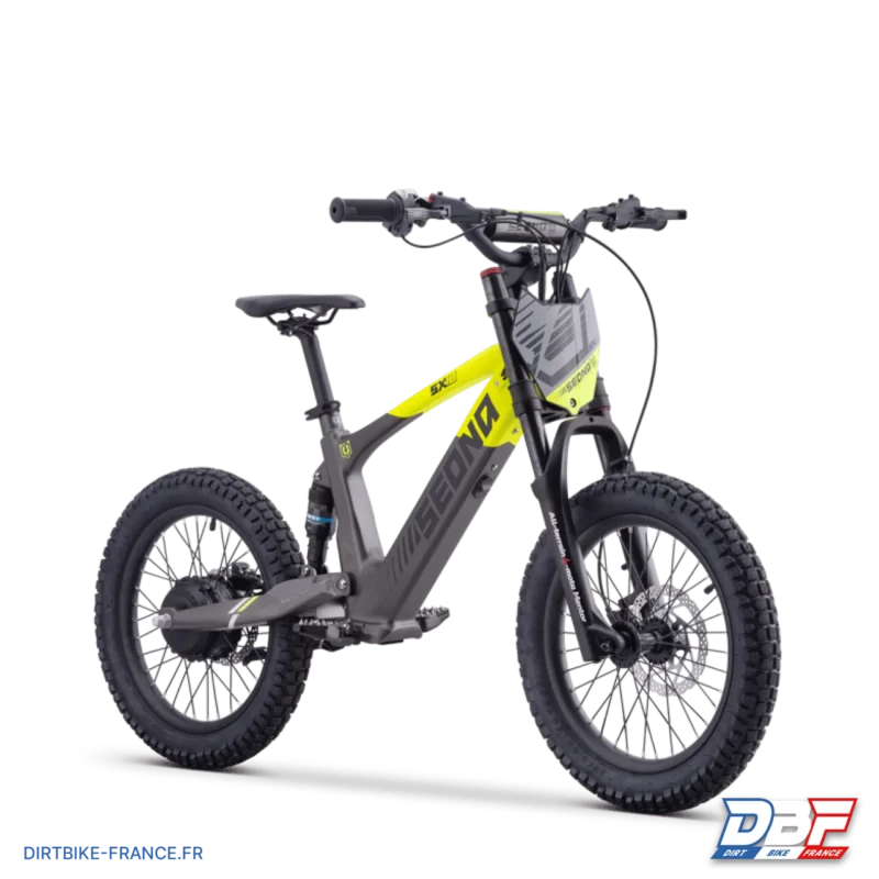 Draisienne électrique sedna sx 18″ Jaune, Dirt Bike France - Photo N°7