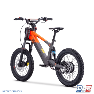 Draisienne électrique sedna sx 18" Orange, photo 4 sur Dirt Bike France