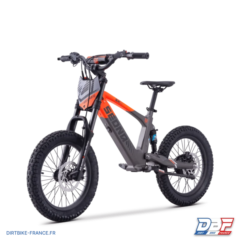 Draisienne électrique sedna sx 18″ Orange, Dirt Bike France - Photo N°6