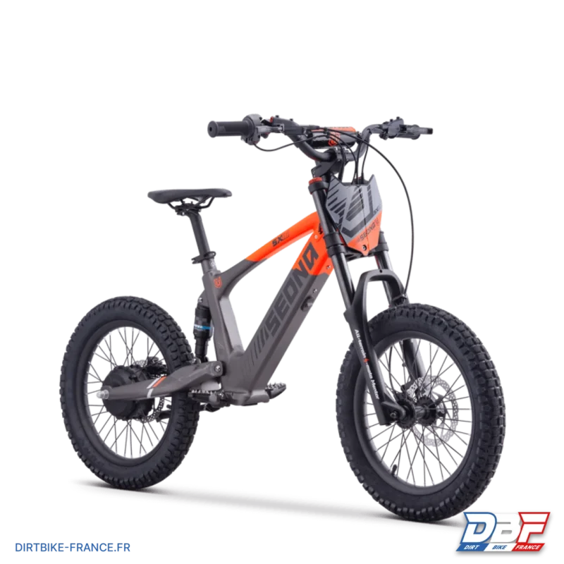 Draisienne électrique sedna sx 18″ Orange, Dirt Bike France - Photo N°7