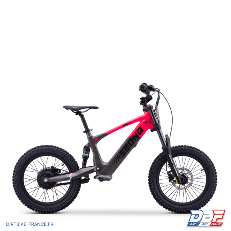 Draisienne électrique sedna sx 18″ Rose, Dirt Bike France - Photo N°1