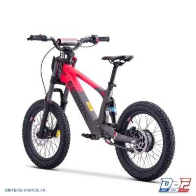 Draisienne électrique sedna sx 18" Rose, photo 4 sur Dirt Bike France