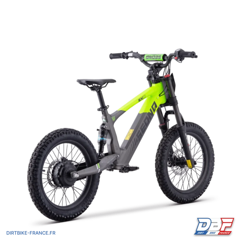 Draisienne électrique sedna sx 18″ Vert, Dirt Bike France - Photo N°2