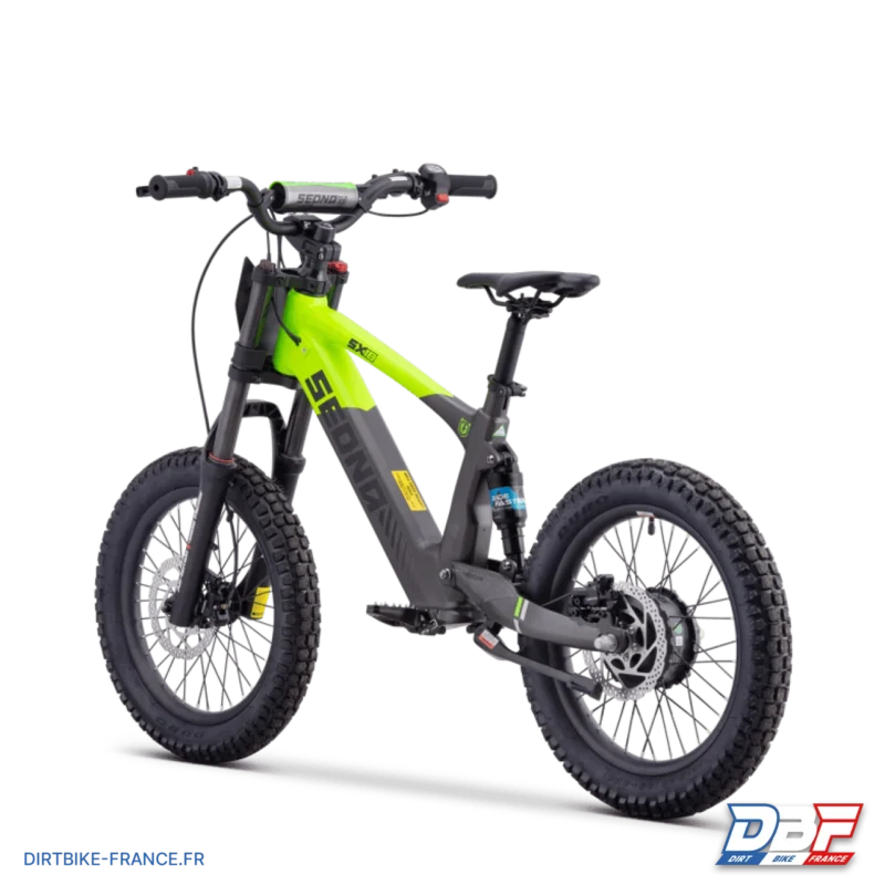 Draisienne électrique sedna sx 18″ Vert, Dirt Bike France - Photo N°4