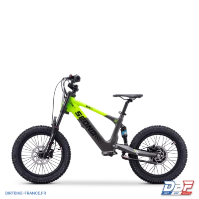 Draisienne électrique sedna sx 18" Vert, photo 5 sur Dirt Bike France