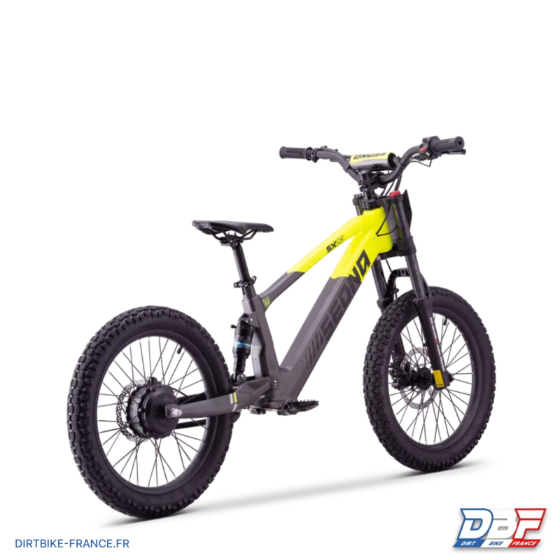 Draisienne électrique sedna sx 20″ Jaune, Dirt Bike France - Photo N°2