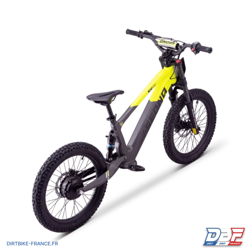 Draisienne électrique sedna sx 20″ Jaune, Dirt Bike France - Photo N°3