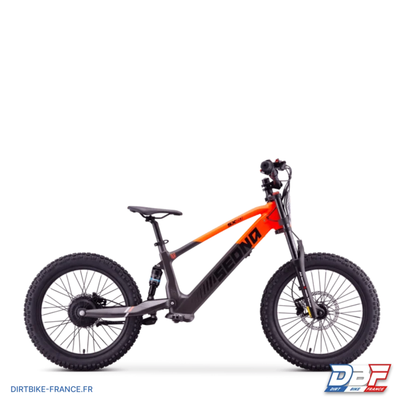 Draisienne électrique sedna sx 20″ Orange, Dirt Bike France - Photo N°1