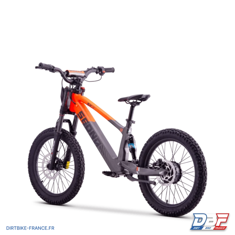 Draisienne électrique sedna sx 20″ Orange, Dirt Bike France - Photo N°4