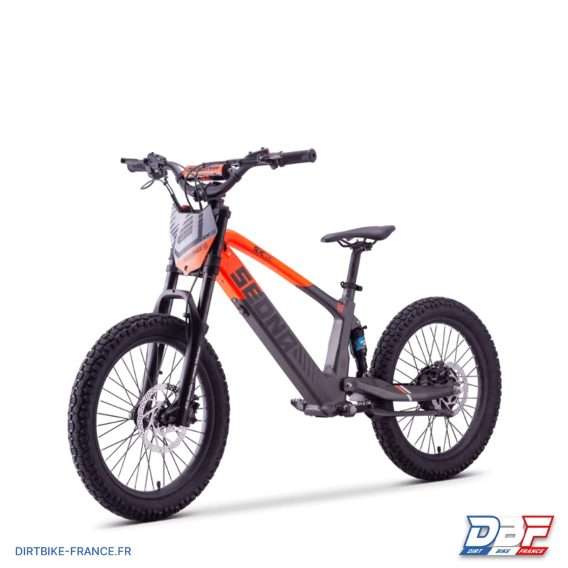 Draisienne électrique sedna sx 20″ Orange, Dirt Bike France - Photo N°6