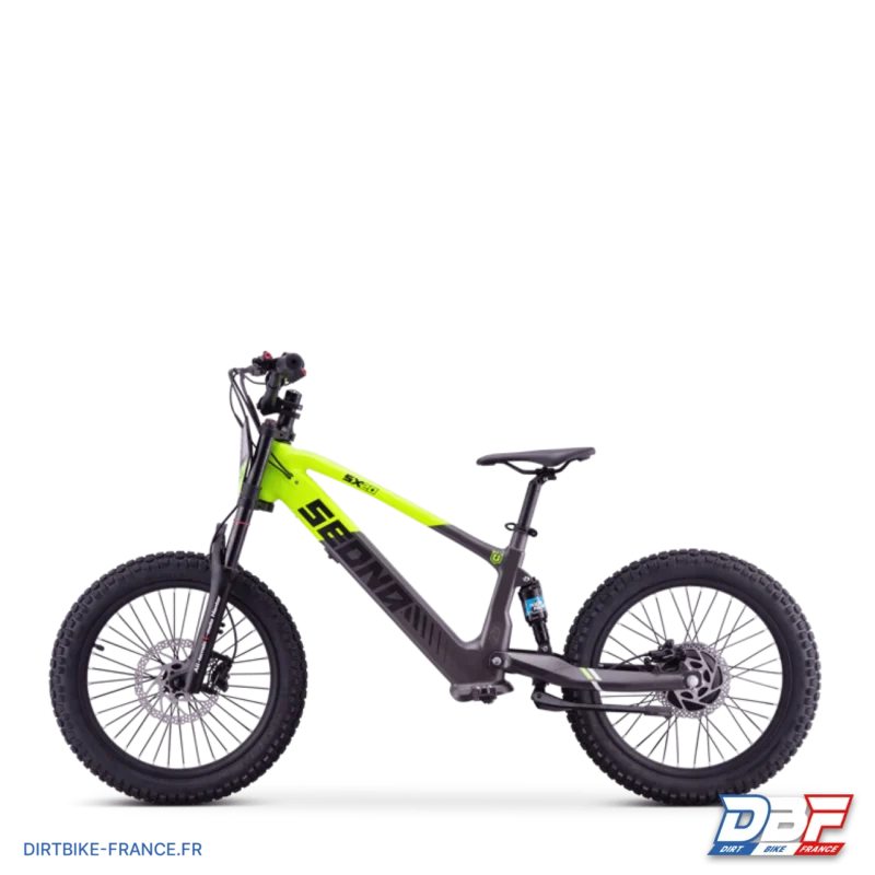 Draisienne électrique sedna sx 20″ Vert, Dirt Bike France - Photo N°5