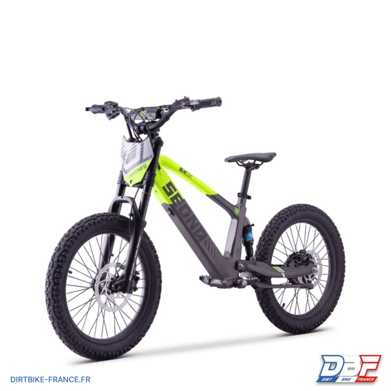 Draisienne électrique sedna sx 20″ Vert, Dirt Bike France - Photo N°6