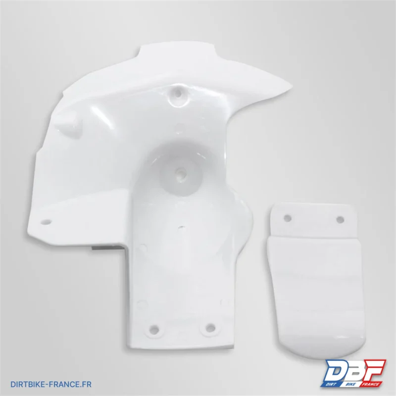 garde boue arriere inferieur+bavette rxf mini blanc, Dirt Bike France - Photo N°1