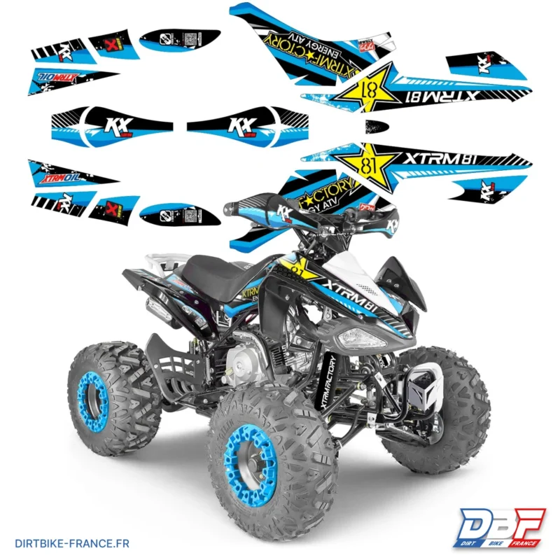 Kit deco quad KX125 – XTRM Factory 81, Dirt Bike France - Photo N°1