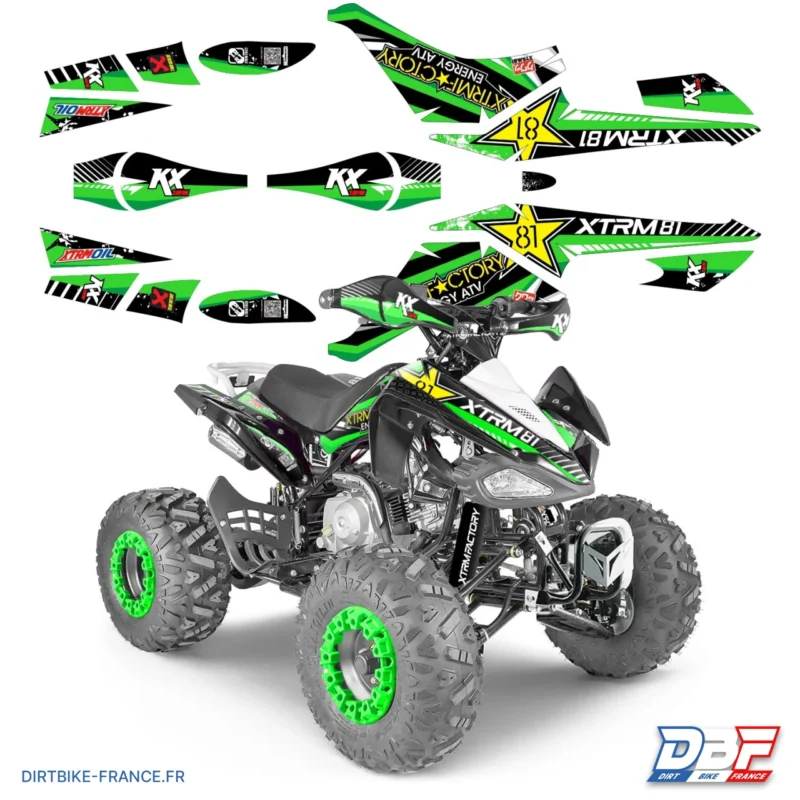 Kit deco quad KX125 – XTRM Factory 81, Dirt Bike France - Photo N°2