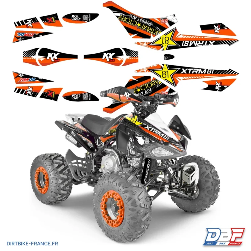 Kit deco quad KX125 – XTRM Factory 81, Dirt Bike France - Photo N°3