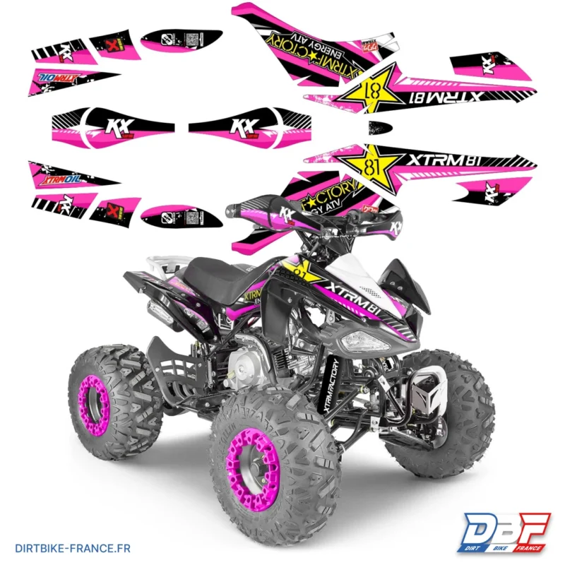 Kit deco quad KX125 – XTRM Factory 81, Dirt Bike France - Photo N°4