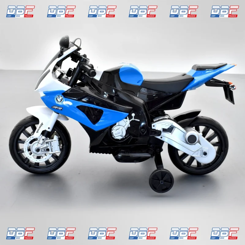 Moto électrique enfant bmw s1000 rr 12v Bleu, Dirt Bike France - Photo N°10