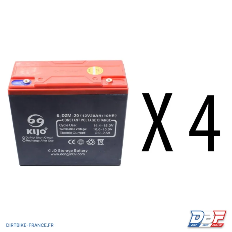 PACK BATTERIE KART 48V 20AH + BOX, Dirt Bike France - Photo N°3