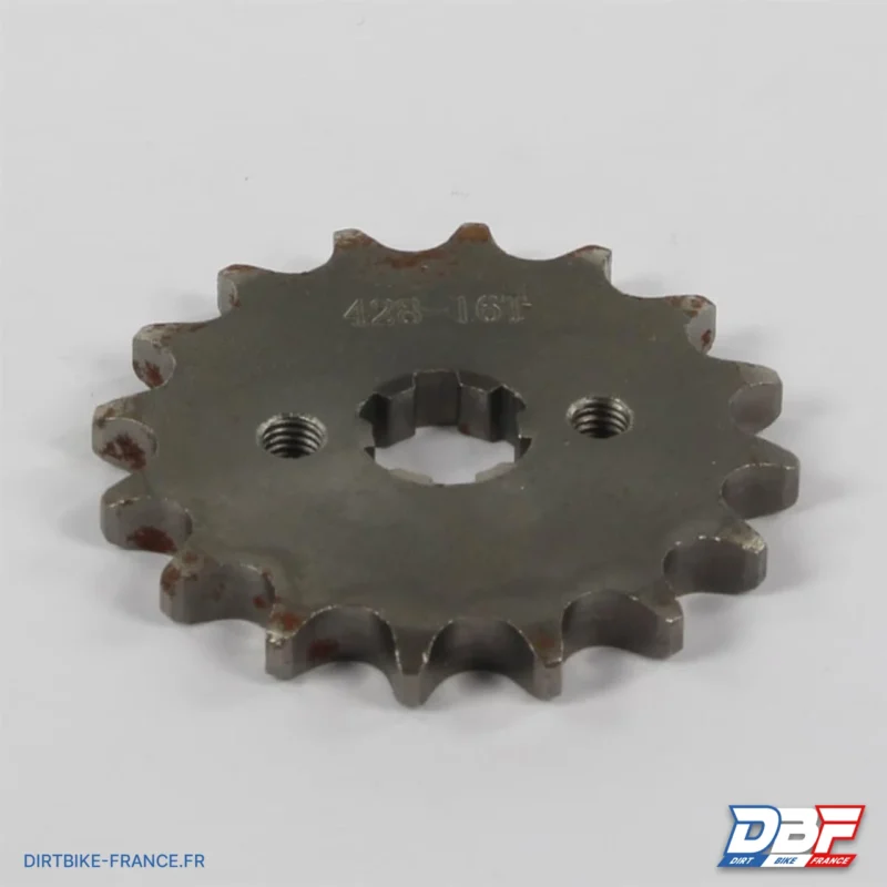 Pignon sortie de boite 428 – ø17mm 16 dents, Dirt Bike France - Photo N°1