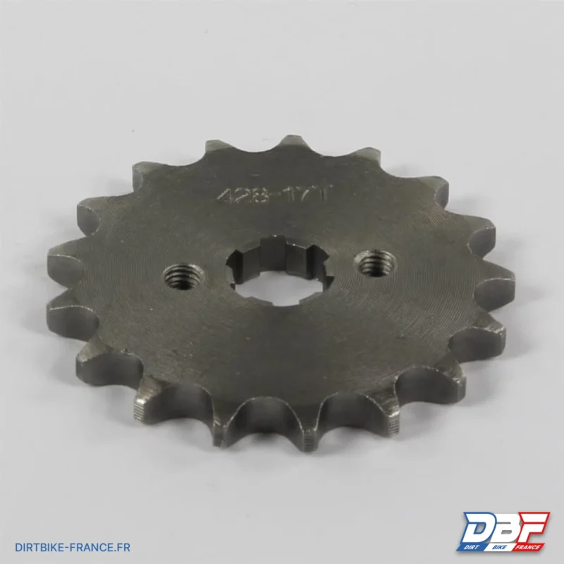 Pignon sortie de boite 428 – ø17mm 17 dents, Dirt Bike France - Photo N°1