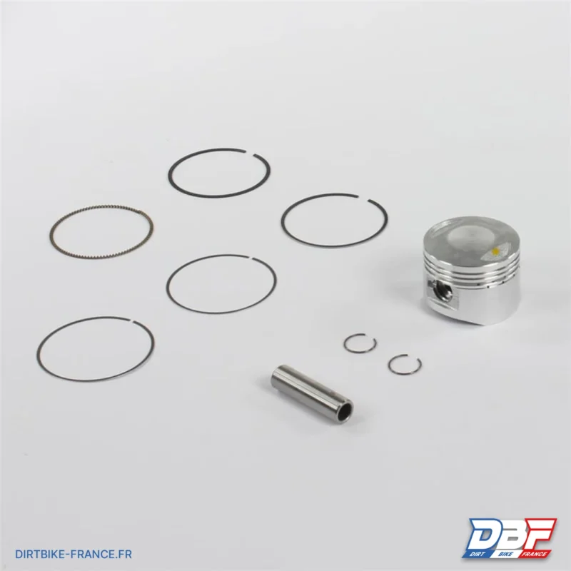 Piston 107cc lifan 52,4mm – ø13mm + segments, Dirt Bike France - Photo N°1